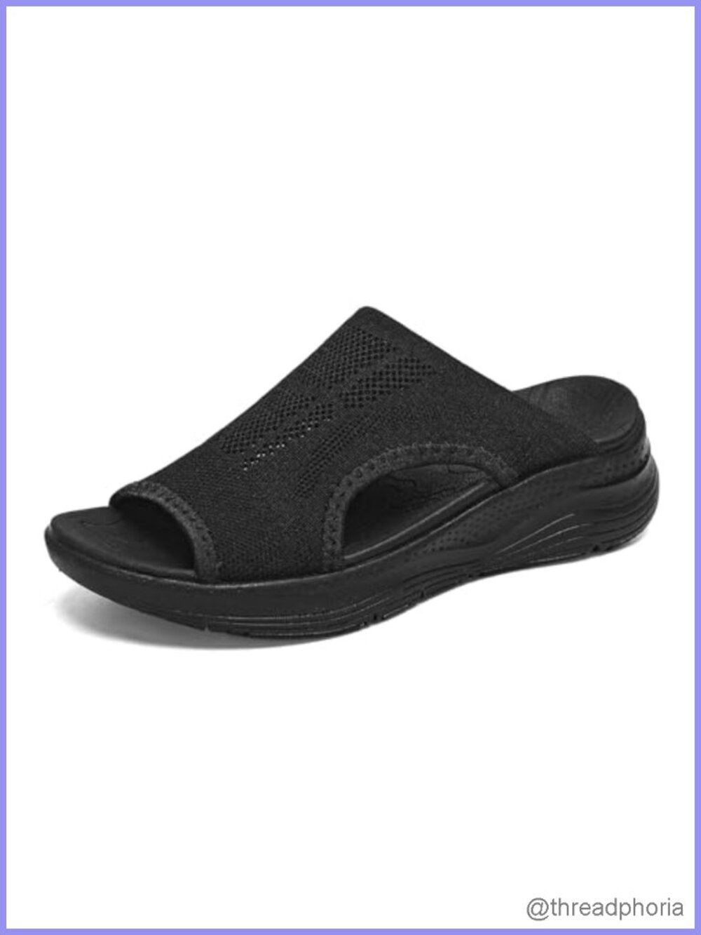 Orthopedic Slide Sandals with Arch Support, Non-Slip, Lightweight